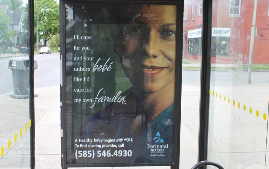 Bus Shelter Ad